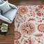 Tapis multicolore en laine touffeté à la main Elsberry-2067520925