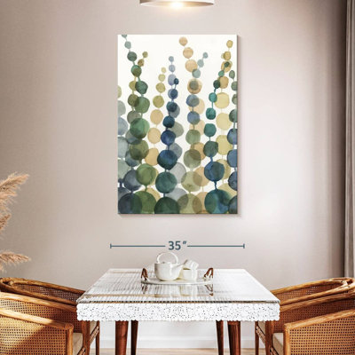 " Pompom Botanical I Canvas Print "