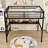 Metal Loft Bed With LED Lighted-686565623