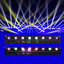 Ensemble de 2 lumières de scène 100W RVBW, lumières de fête et disco à DEL activées par le son