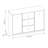 Foristell 3 Drawer Combi Chest