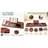 Bamboo Bathtub Tray Expandable Foldable Caddy Walnut