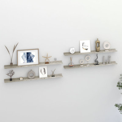 Gracelinn 4 Piece Floating Shelf