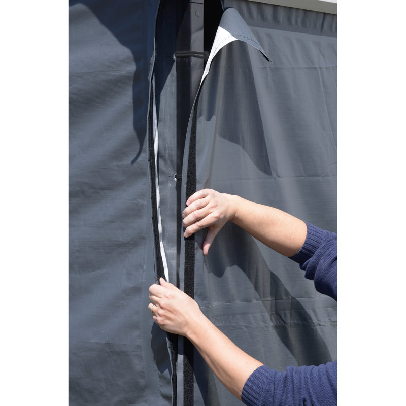 Enclosure Kit for Arrow Carport 10ft x 15ft Grey