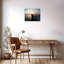 «Ocean Dockside Sunset», art mural 24 po x 18 po
