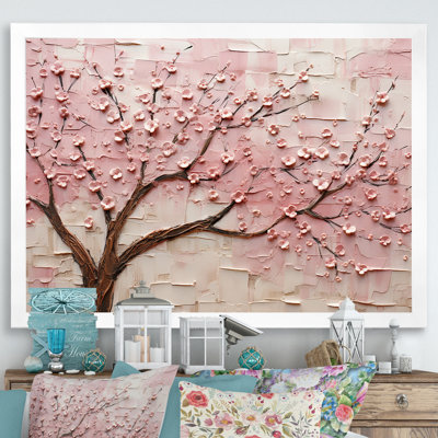 «Cherry Blossom Whisper», reproduction d'art sur toile