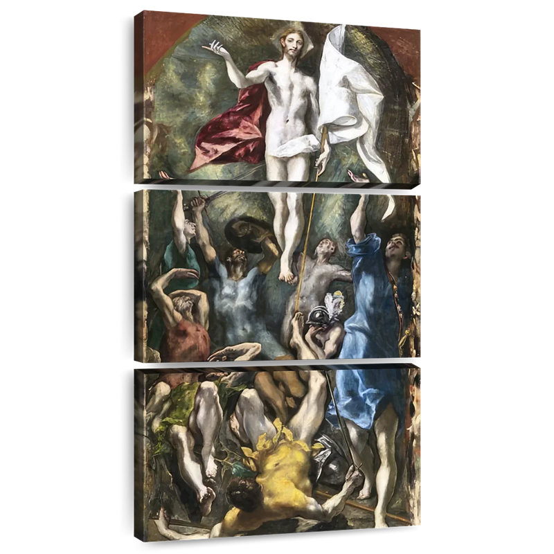 Résistance du Christ 1597 - 1600, H 27 po x l 12 po