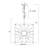 6 - Light Dimmable Sputnik Chandelier