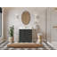 Meuble-lavabo simple 36 po avec dessus en marbre Jonesha