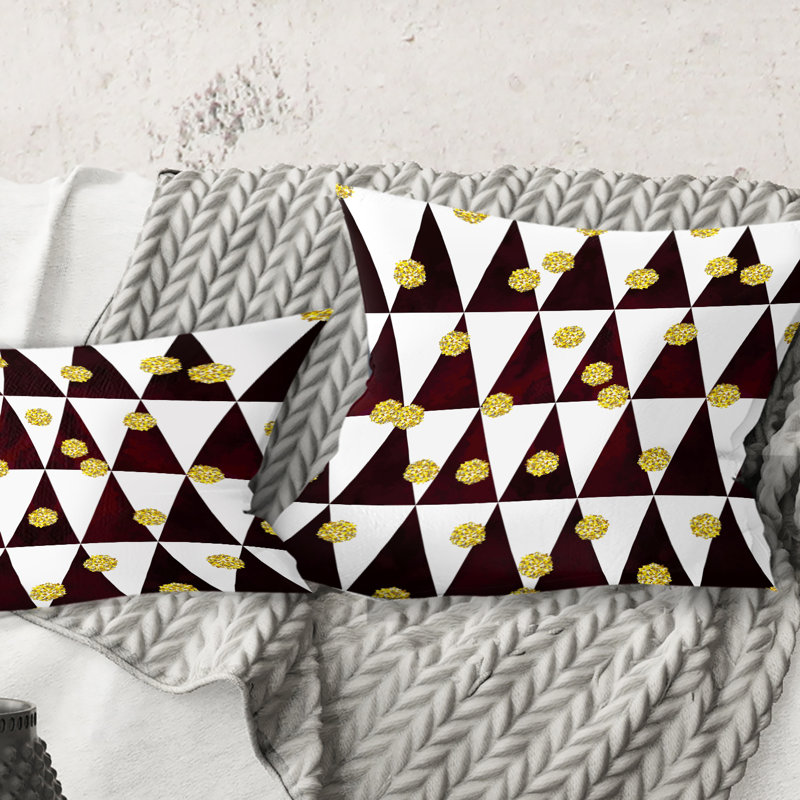 Pattern I Pillow, 16" x 16"