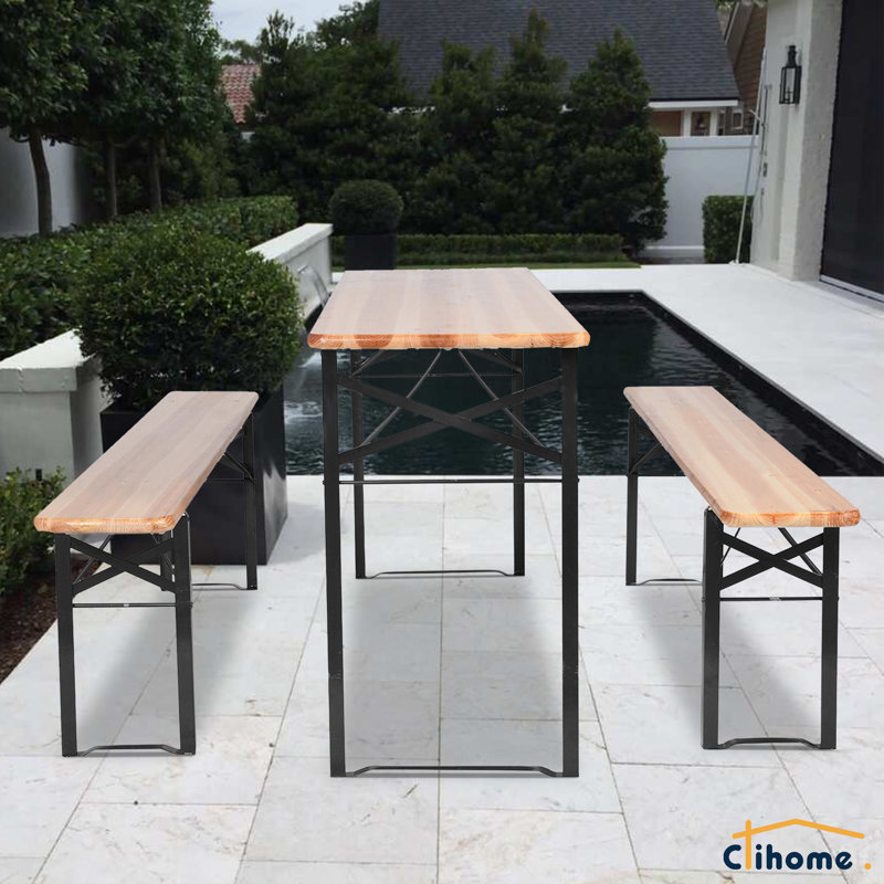 70'' Long Folding Picnic Table