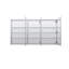 Armoire à pharmacie encastrée ou à fixation murale en aluminium l 52 po x H 30 po avec tablettes réglables en verre-1458128481
