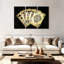 Poker Spade - 3 pièces sur toile tendue-1732056548
