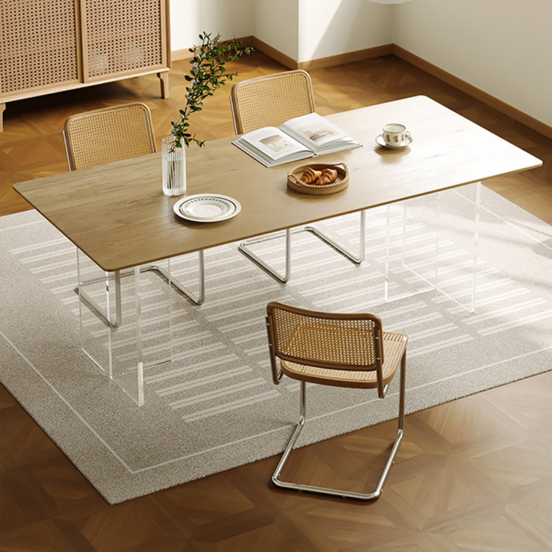 La table de salle à manger Stellamae, H 29,5 po x L 55,1 po x l 31,5 po