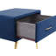 Flossie 46cm W Solid + Manufactured Wood Bedside Table-79772928