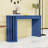 Wood Long Console Table with Storage-1229029758