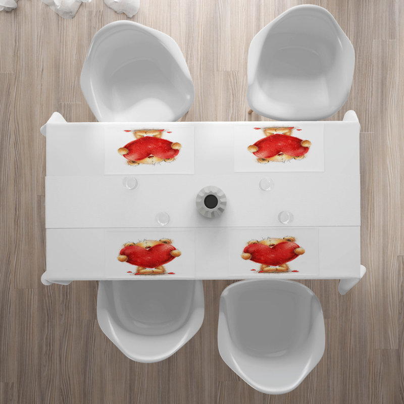 Polyester Abstract Rectangle Placemat