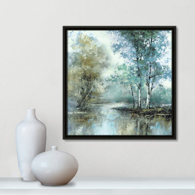 Spring's Grace I - Square Version Print by T.C. Chiu