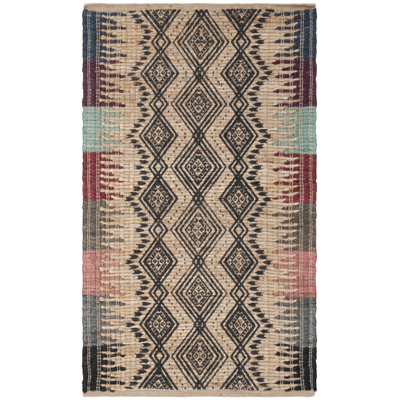 Arria Hand Woven Jute, Cotton Southwestern Rug