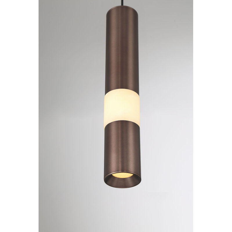 Luminaire suspendu, 11 po, bronze Harlow, albâtre, Bronze Harlow