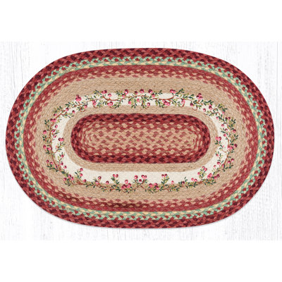  OP-390 Cranberries Oval Patch 20"x30"