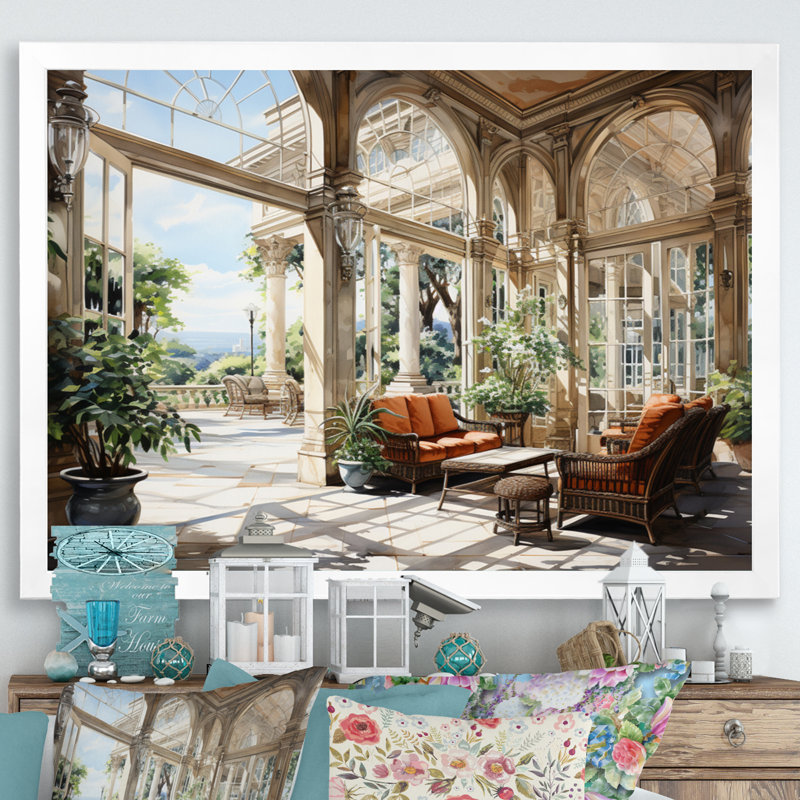 Country Clubs Elegant Retreat I - Architecture Wall Decor