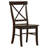 Bellmead Solid Wood Cross Back Side Chair-274613951