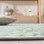 Tapis vert en laine / coton touffeté à la main Jalayiah-73394716