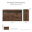 Commode 4 tiroirs avec tablette Hildebran-124414195