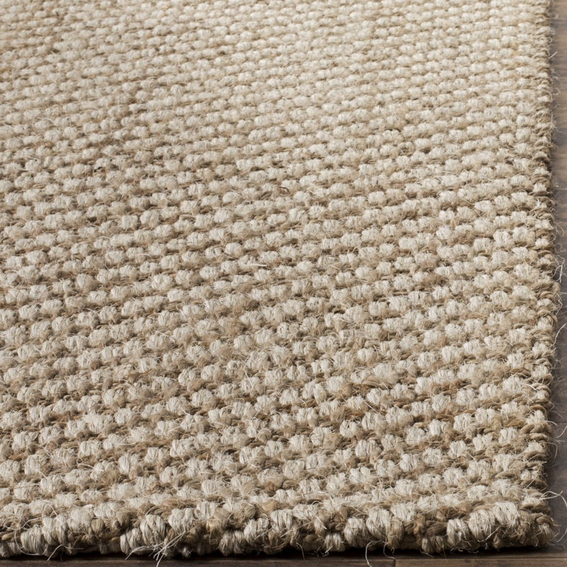 Tapis brun en jute / sisal Erroll, Rectangle 4 pi x 6 pi