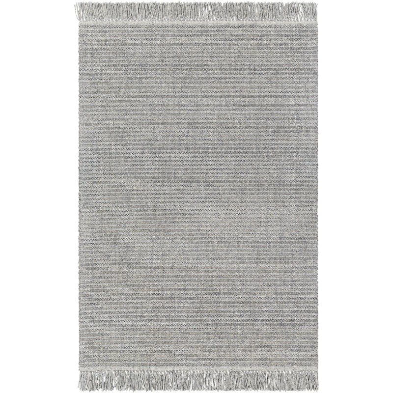 Anacari Area Rug in Gray, Rectangle 2' x 3'