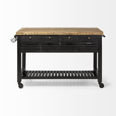 Glenwood Solid Wood Kitchen Island