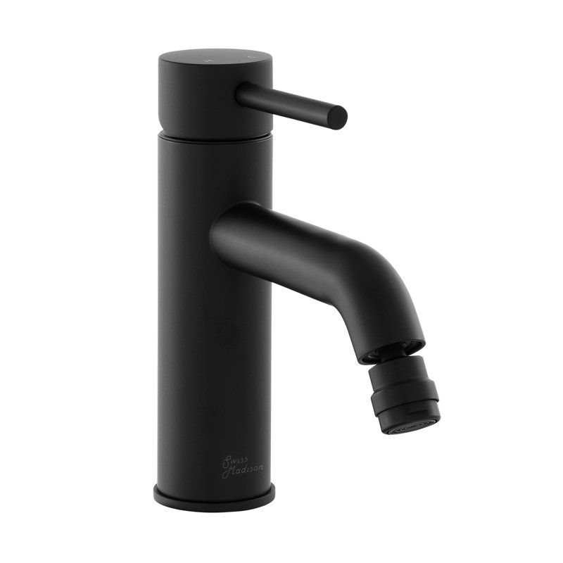 Robinet de bidet Ivy, Noir mat