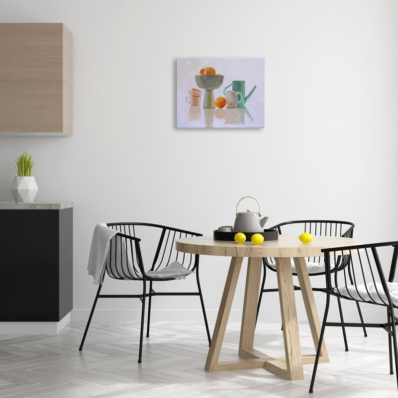 Art mural sur toile Reflection Pottery Still Life, H 16 po x l 20 po