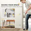 Retractable Stair Gate Dog Gate Extends Up to Wide-111969921