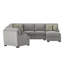 Canapé modulaire 5 pièces Anousheh