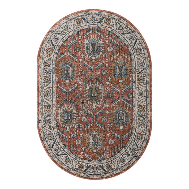 Tapis oriental Weingartner, Ovale 6 pi 1 po x 9 pi