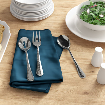 Fitz 3 Piece Stainless Steel Hostess Set