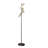 Spark 62 Inch Floor Lamp, 3 Cylindrical Acrylic Shades-980808955