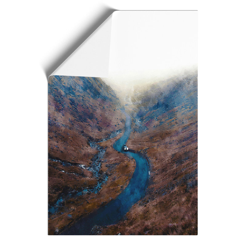 Honister Pass In Keswick Cumbria - No Frame Print, 30cm H x 21cm W x 0.1cm D
