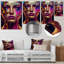 «Sensual Woman with Colorful Butterfly III» - décoration murale glamour contemporaine en métal-87837462