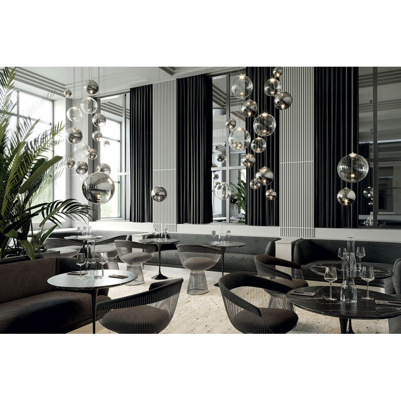 Lodes Solo 10 Suspension Lamp Low-V, Chrome