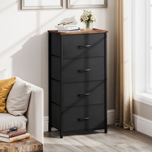 Commode en tissu 4 tiroirs