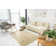 Jasmine Alluring Beige Handmade Wool Area Rug
