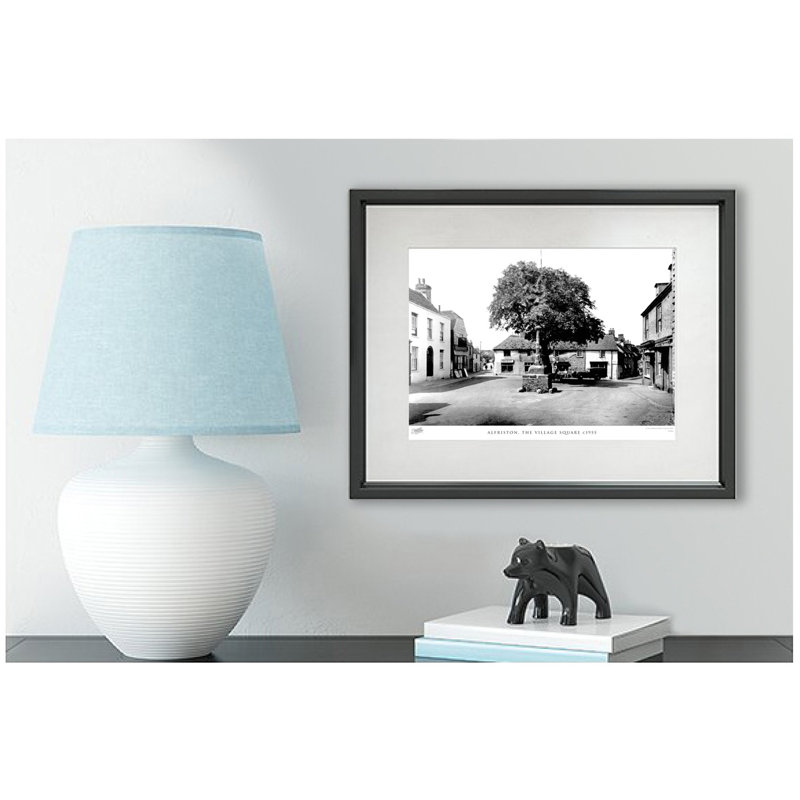Alfriston, The Village Square C1955 by Francis Frith - Single Picture Frame Print, 40cm H x 50cm W x 2.3cm D