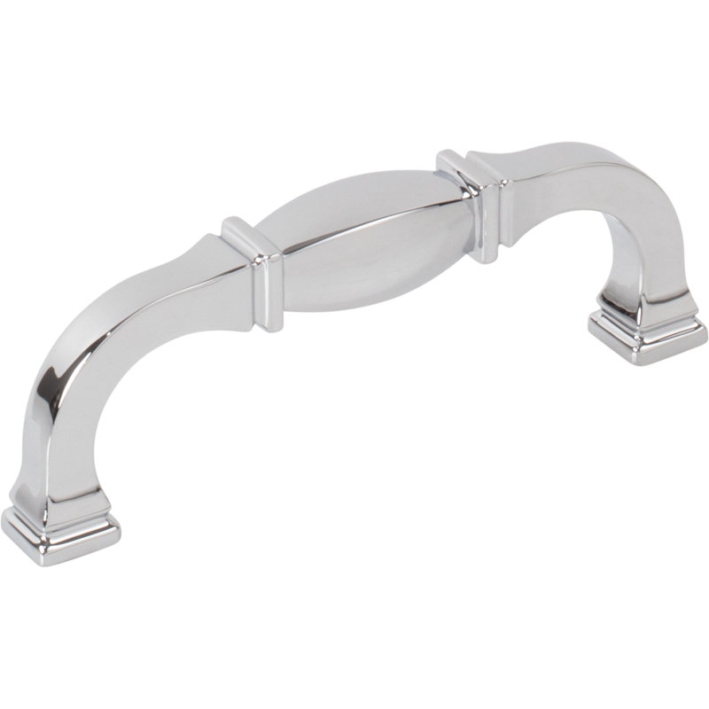 Audrey 96 mm Center-to-Center Cabinet Pull, Polished Chrome