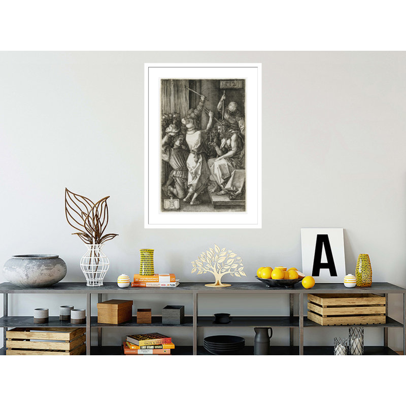 «Christ Crowned with Thorns» par Albrecht Dürer, impression giclée sur cadre, 41.5" H x 29.4" W