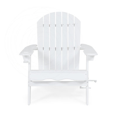 Bellwood Folding Adirondack Chair with Cup Holders