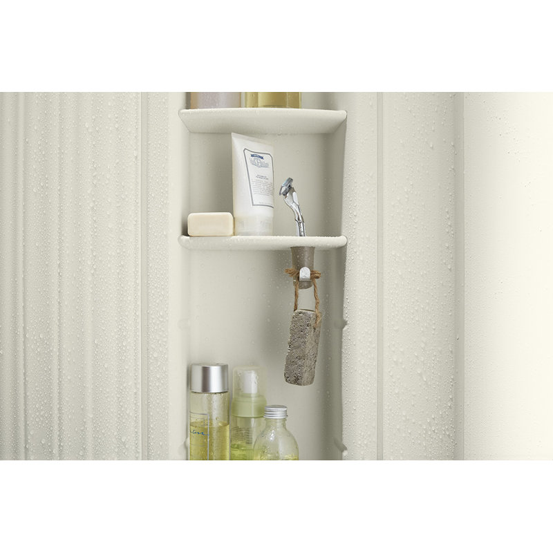 Choreograph Shower Niche, Biscuit