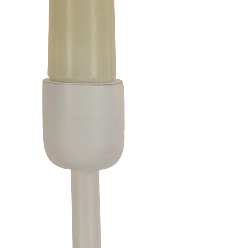 Ivory Flameless LED Candles with White Base and Remote